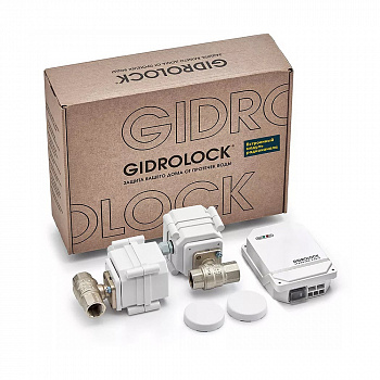 Комплект Gidrolock STANDARD RADIO 220 V на радиоканале G-Lock 3/4 39201062