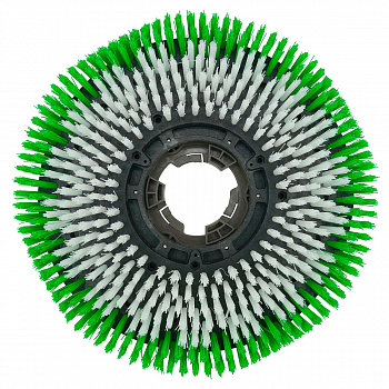 Щетка для ковров для роторной машина Baiyn 17 дюймов пластиковое крепление для твёрдых покрытий