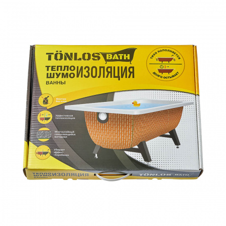 TONLOS  Теплошумоизоляция ванн и душевых поддонов Bath  4640107330073
