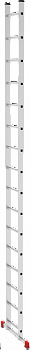 Лестница алюминиевая односекционная приставная NV2210 артикул 2210116
