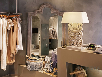 Бежевый Дамасский шелковый эффект