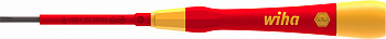 Микроотвёртка Wiha PicoFinish electric Шлиц