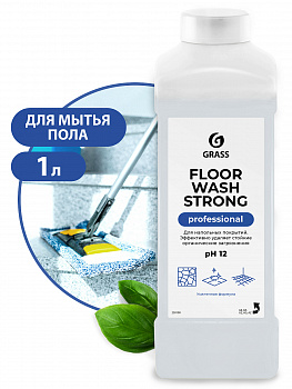 Щелочное средство для мытья пола "Floor wash strong" (канистра 1 л)