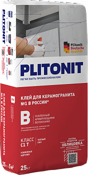 PLITONIT В, усиленный армирующими волокнами