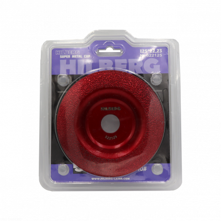 Чашка алмазная по металлу 125*22,23 Hilberg Super Metal Cup 522125