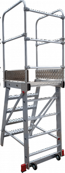 Лестница-подмости передвижная высотой 1,2 м NV 8000036