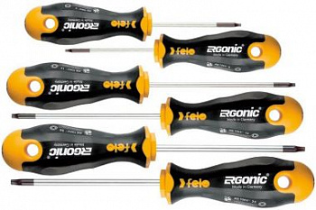 Набор отверток Tx Ergonic, 6 шт FELO 408 961 48