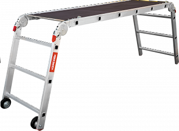Профессиональные подмости с рабочей высотой до 2,8 м NV3340 артикул 3340363