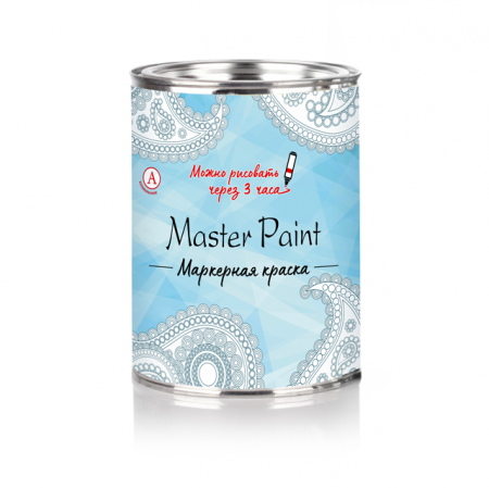 Маркерная краска Master Paint белая — 6м2