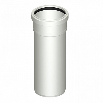 POLO-KAL  Шумопоглощающая труба с раструбом Ø 110 250мм  02431