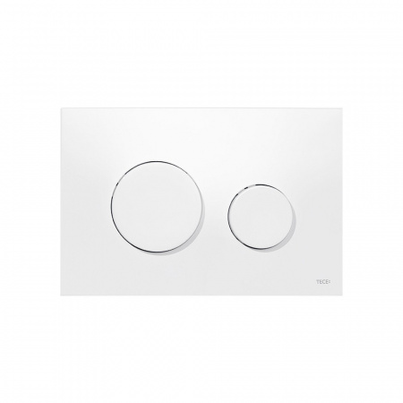 TECE TECEloop панель смыва с двумя клавишами пластиковая Белая 9240640