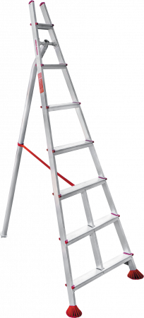 Профессиональная алюминиевая садовая стремянка NV3191 артикул 3191107