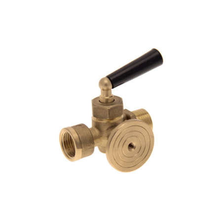 FAR  Кран шаровой для подключения манометра 1/2"  FS 2560 12