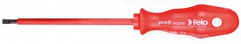 Отвёртка  диэлектрическая, серия 613, SL 6,5х1,2х150 FELO 613 065 90