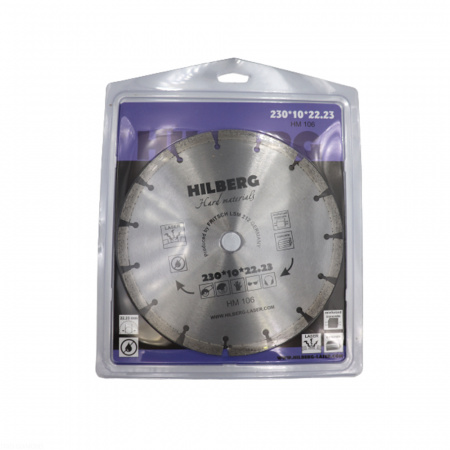 Диск алмазный отрезной 230*22,23 Hilberg Hard Materials Лазер HM106