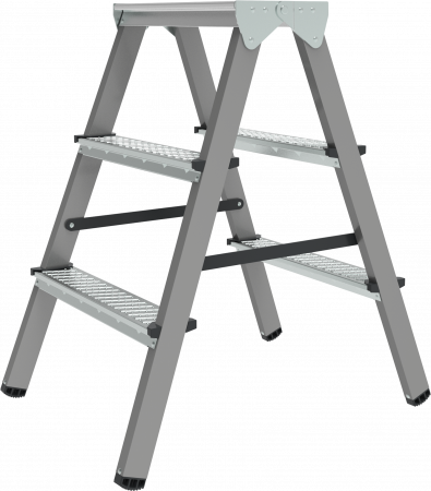 Стремянка стальная двухсторонняя NV1160 артикул 1160203