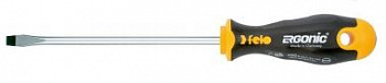 Отвертка плоская шлицевая Ergonic 10,0X1,6X200 FELO 400 107 10