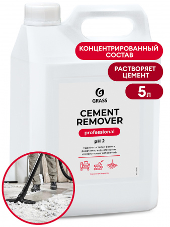 Средство для очистки после ремонта "Cement Remover" (канистра 5,8кг)