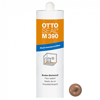 Профессиональный гибридный STP-герметик   для напольных покрытий OTTOSEAL M390 C98 (обычный дуб), 310мл