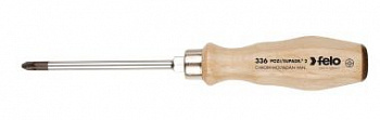 Отвертка с деревянной рукояткой ударная PZ 1Х80 FELO 33610290