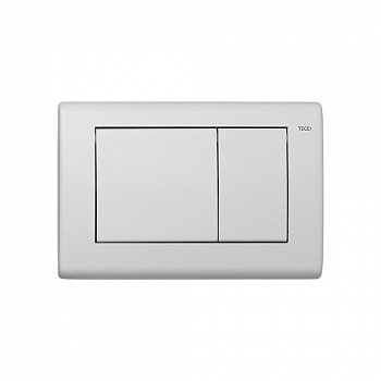 TECE TECEplanus панель смыва с двумя клавишами белая матовый 9240322