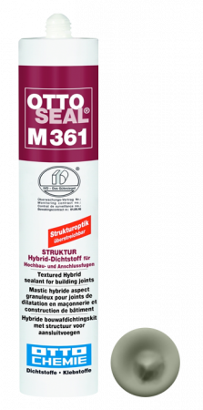 Фасадный структурированный клей-герметик на основе STP -полимеров OTTOSEAL M361 С537 (серо-бежевый), 310мл