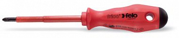 Отвёртка диэлектрическая, серия 515, PZ 1 80х5,0 FELO 515 102 90