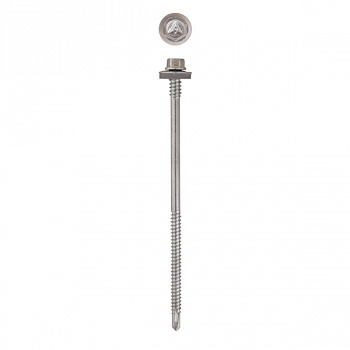 Саморез с редуцированным сверлом OC 4.8, шайба EPDM