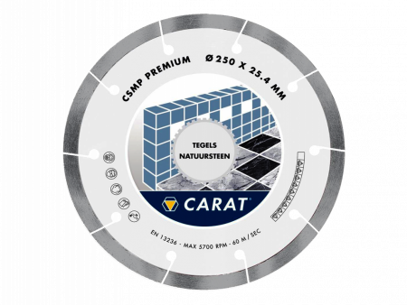 Диск алмазный CSMP Ø 250х25.4 мм Premium BATTIPAV
