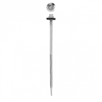 Саморез со сверлом 18 мм, покрытие RUSPERT type 2, шайба EPDM