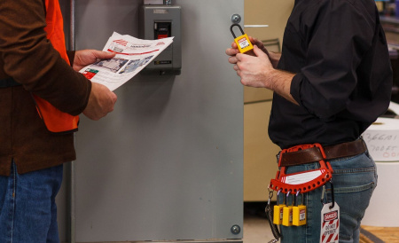 Держатель для замков и бирок поясной