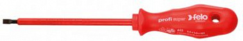 Отвёртка диэлектрическая, серия 613, SL 2,5х0,4х75 FELO 613 025 90