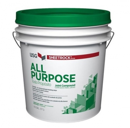 Готовая шпатлевка для высококачественной финишной отделки стен и потолков SHEETROCK ALL PURPOSE