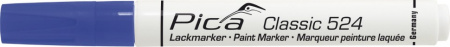 PICA-MARKER 524/41 Маркер строительный с краской, синий, круглый наконечник (2-4 мм)