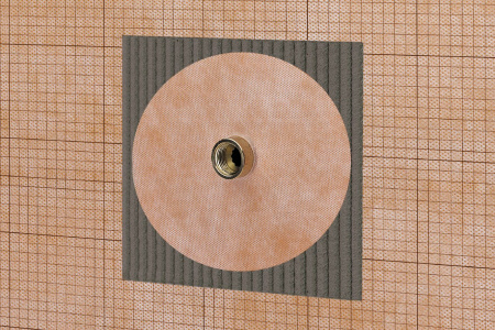 Гидроизоляционный пластырь Schluter-KERDI Rohrmanschette, арт. KM5117/22